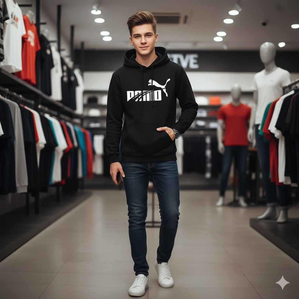 Gents Hoodie for Winter - Image 2